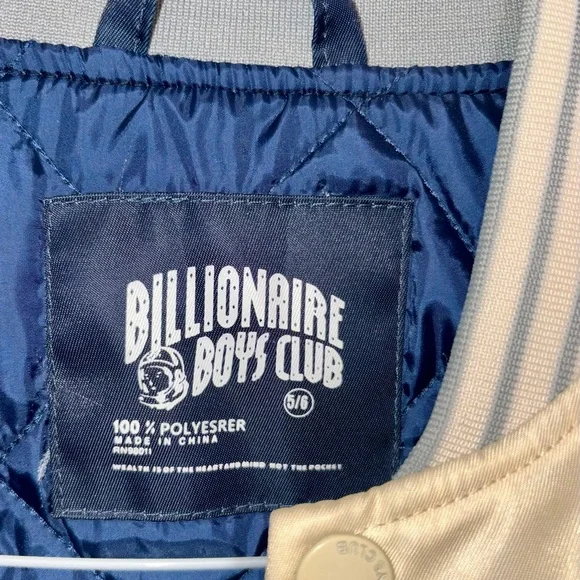 Billionaire Boys Club Kids' Astro Varsity Jacket Size 5/6 - Picture 6 of 14